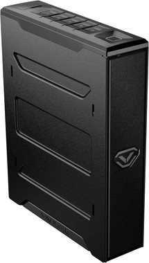 Vaultek ViSN Slider Series Biometric Rechargeable Gun Safe, Black
