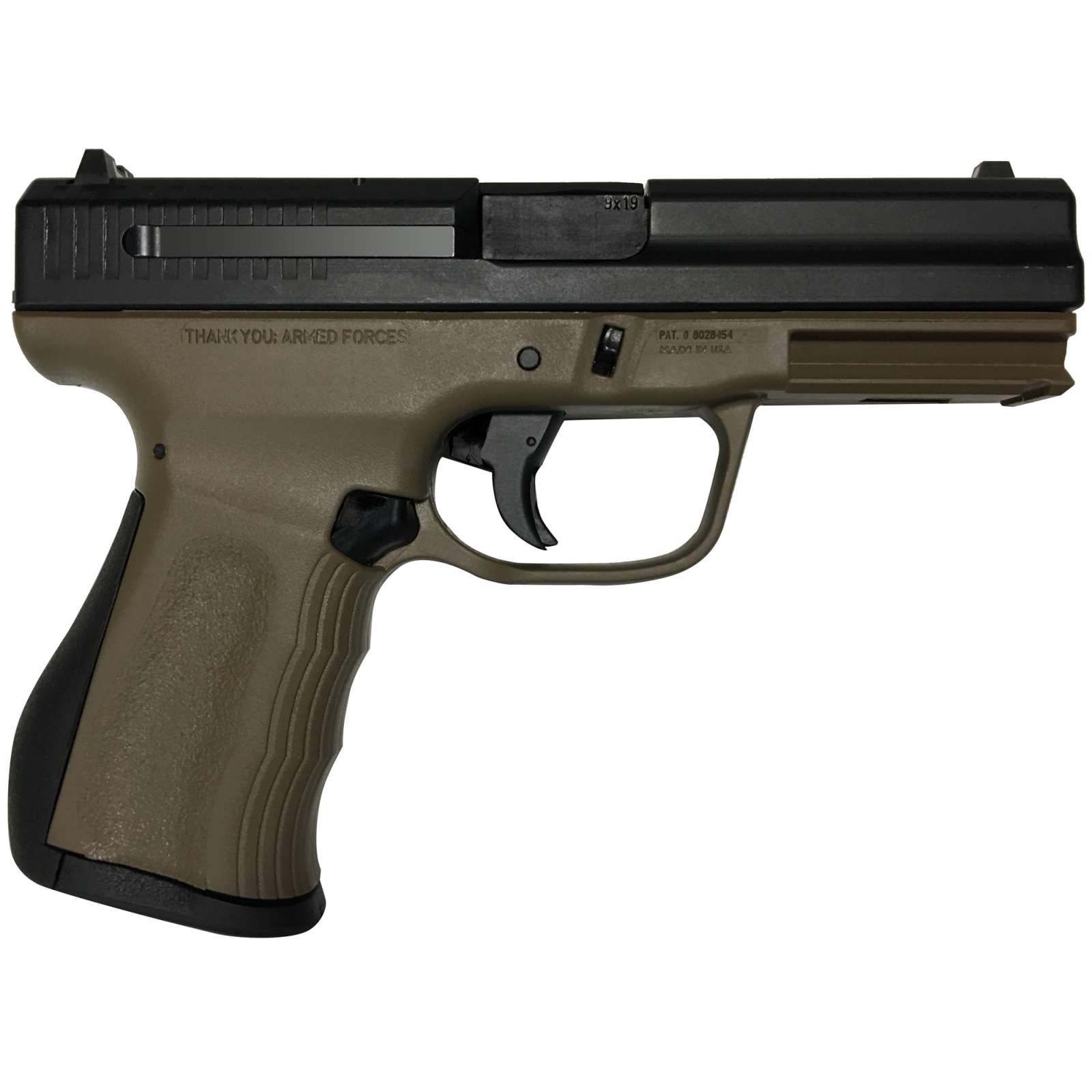 FMK 9C1G2 HGA 9mm Pistol - Burnt Bronze, 14-Round