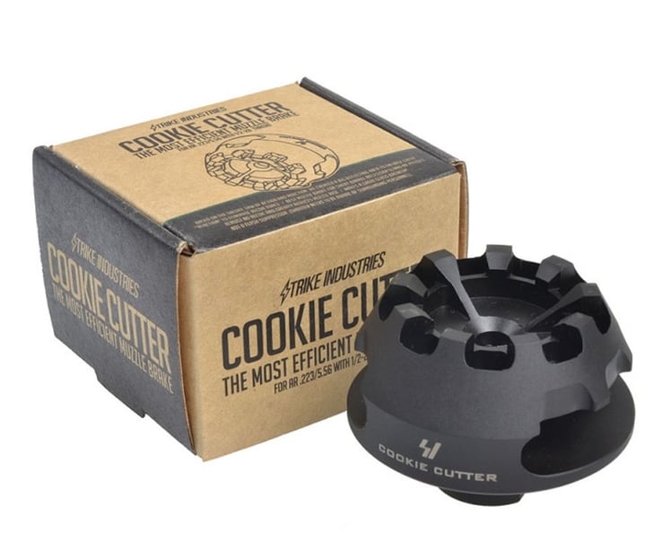 Strike Industries Cookie Cutter AR-15 Compensator .223/5.56 1/2x28
