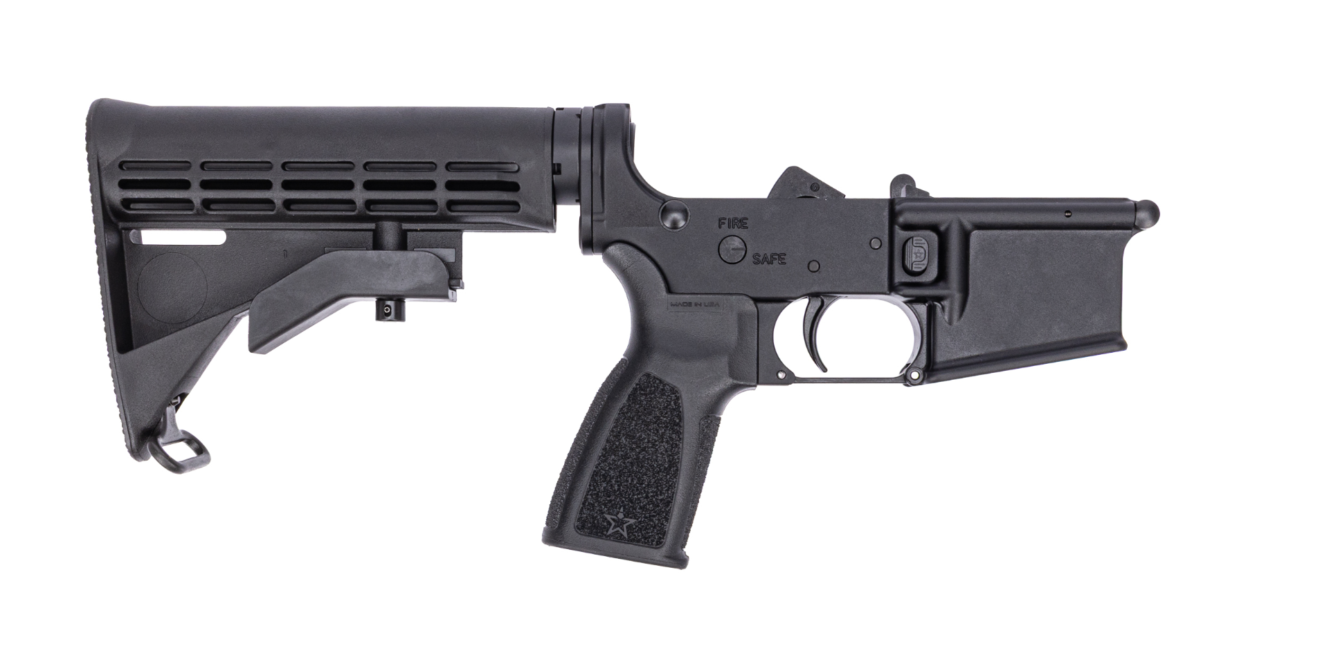 PSA Complete Lower w/Barrage Grip AR-15 Classic Lower, Black