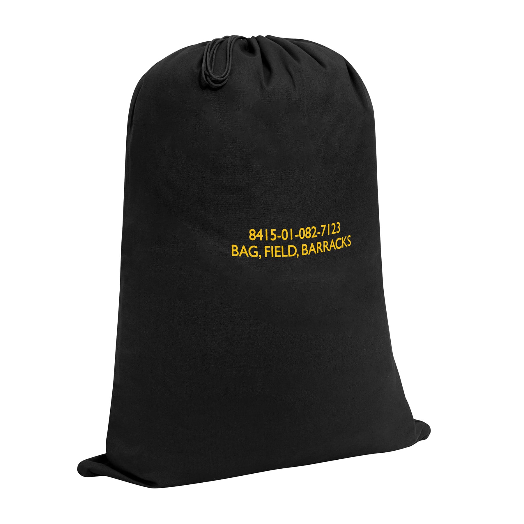 Rothco Canvas Barracks Bag - Black, 24 X 32