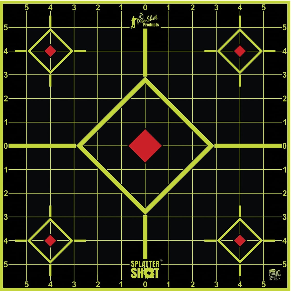 ProShot Splatter Shot Sight-In Target, Green