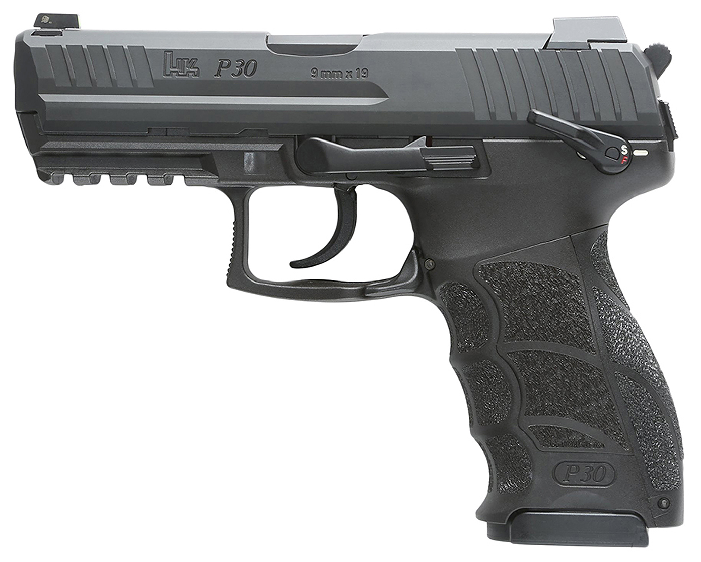 HK P30S V3 9mm Semi-Auto Handgun - 20rd
