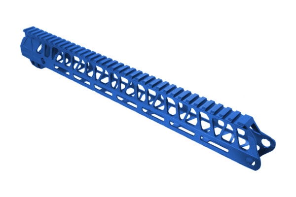 Timber Creek Enforcer 15" M-LOK Handguard, Blue - M E15 HG B