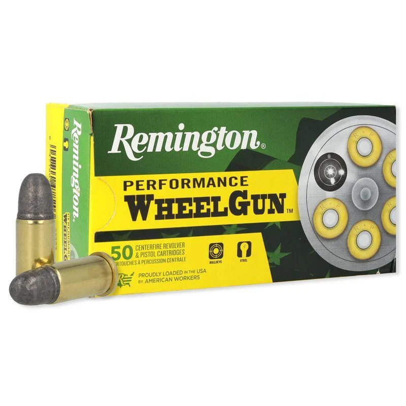 Remington Performance Wheel Gun Ammunition .38 S 146 gr LRN 685 fps 50/ct