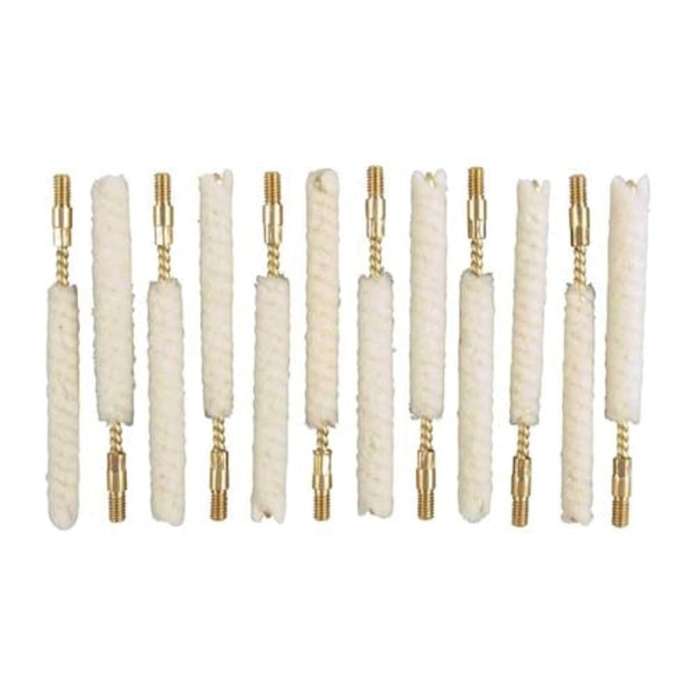 Brownells .22 Cal/.270 Cal #8-32 Male Bore Mop, Pack of 12