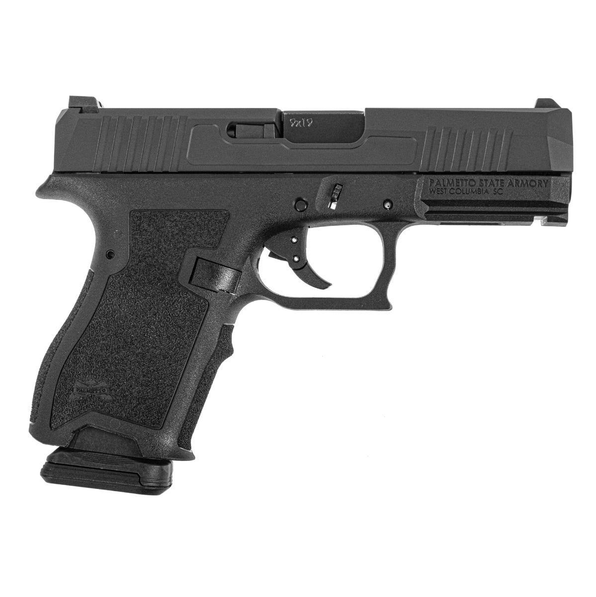 PSA Dagger Compact 9mm Pistol with Extreme Carry Cuts,  Black
