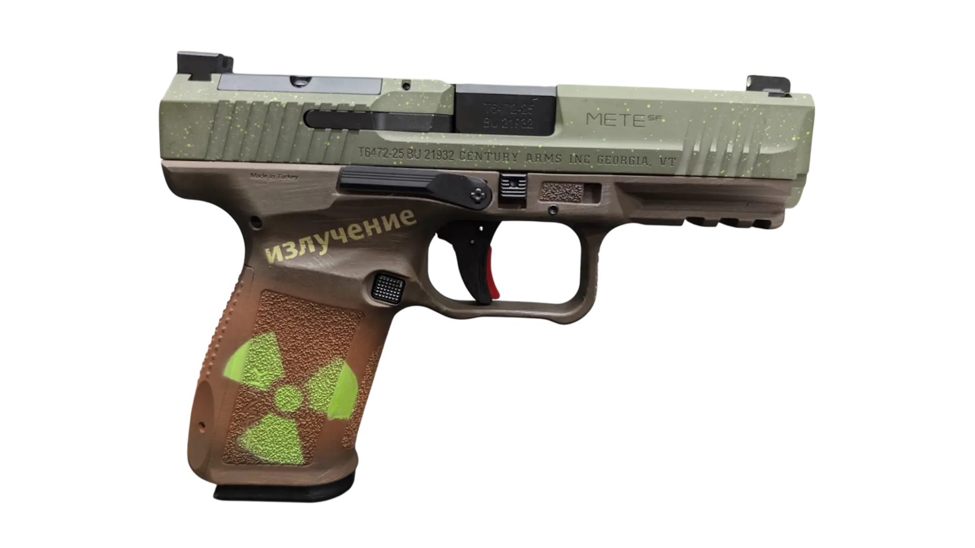 CENTURY CANIK METE SF DOOMSDAY 9MM PISTOL 4.19 BRL 1-15RD MAG
