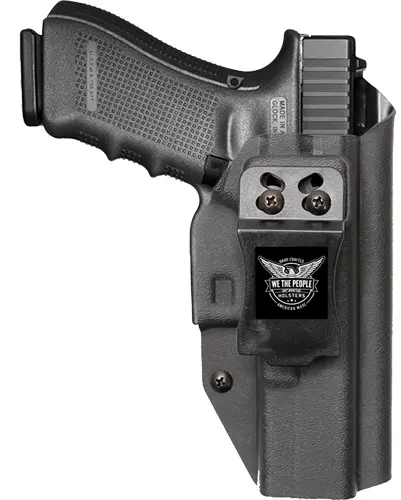 WE THE PEOPLE HOLSTER IWB RH - KYDEX FOR GLOCK 17 BLACK