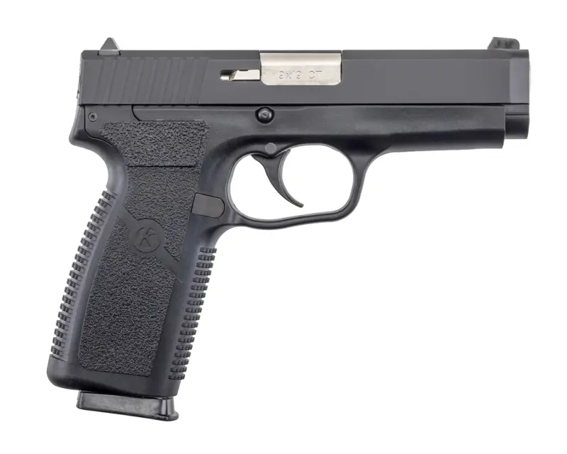 Kahr Arms CT9093CB CT9 9mm Luger 8+1 4" Barrel, Black Polymer Frame, Serrated Matte Black Stainless Steel Slide Texture Polymer Grip