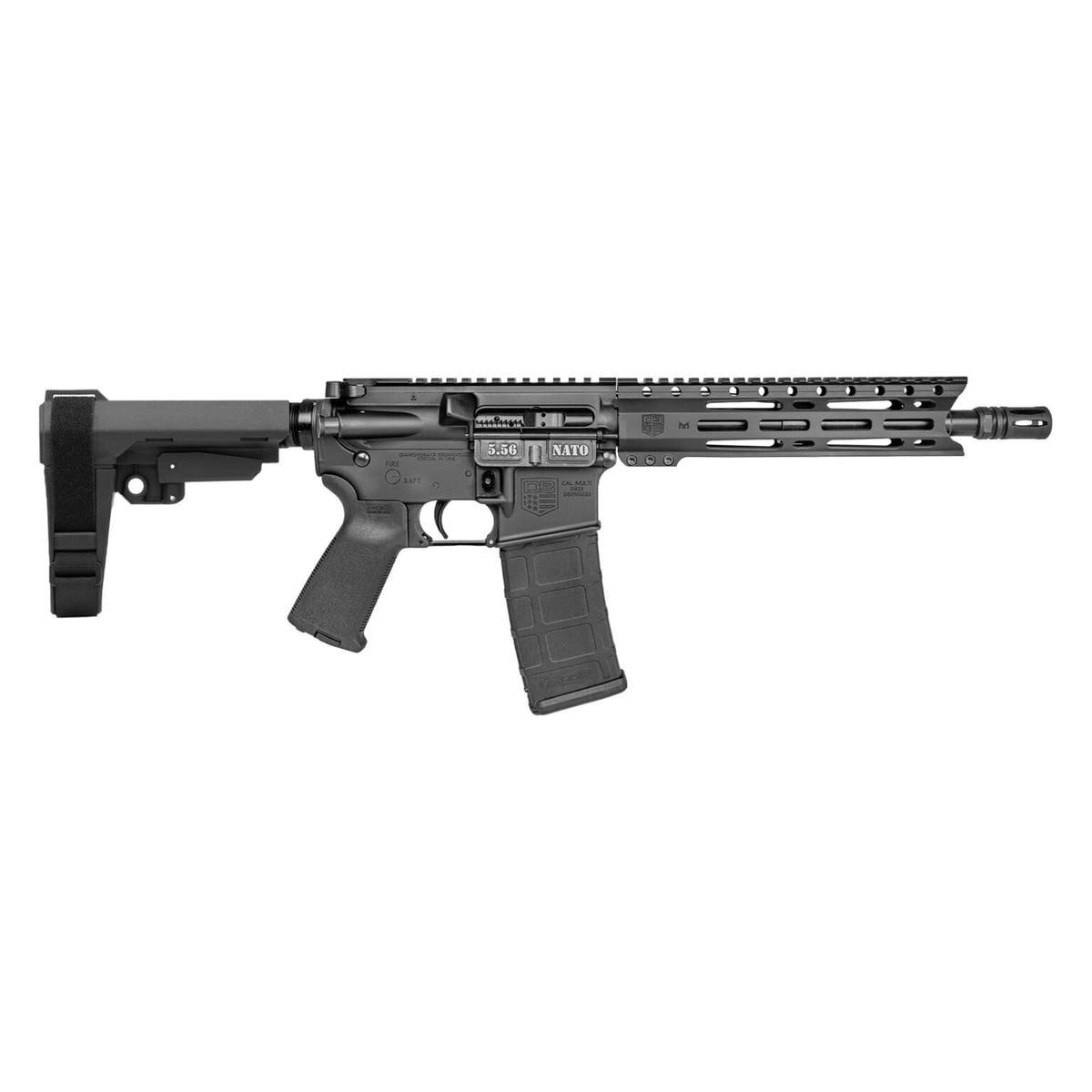 Diamondback DB15 5.56x45mm 10", Black