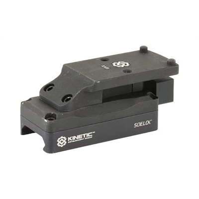 Kinetic Development Group SIDELOK Mount Fits Trijicon RMR Absolute Co-Witness, Black - SID5-230