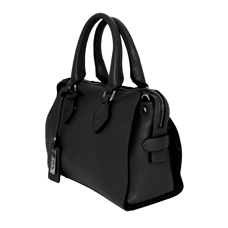 Rugged Rare Cameleon Bella Holster Ambidextrous Vegan Leather, Black