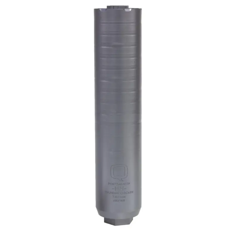 Q Thunder Chicken 7.62mm Suppressor, Titanium, 8.1in