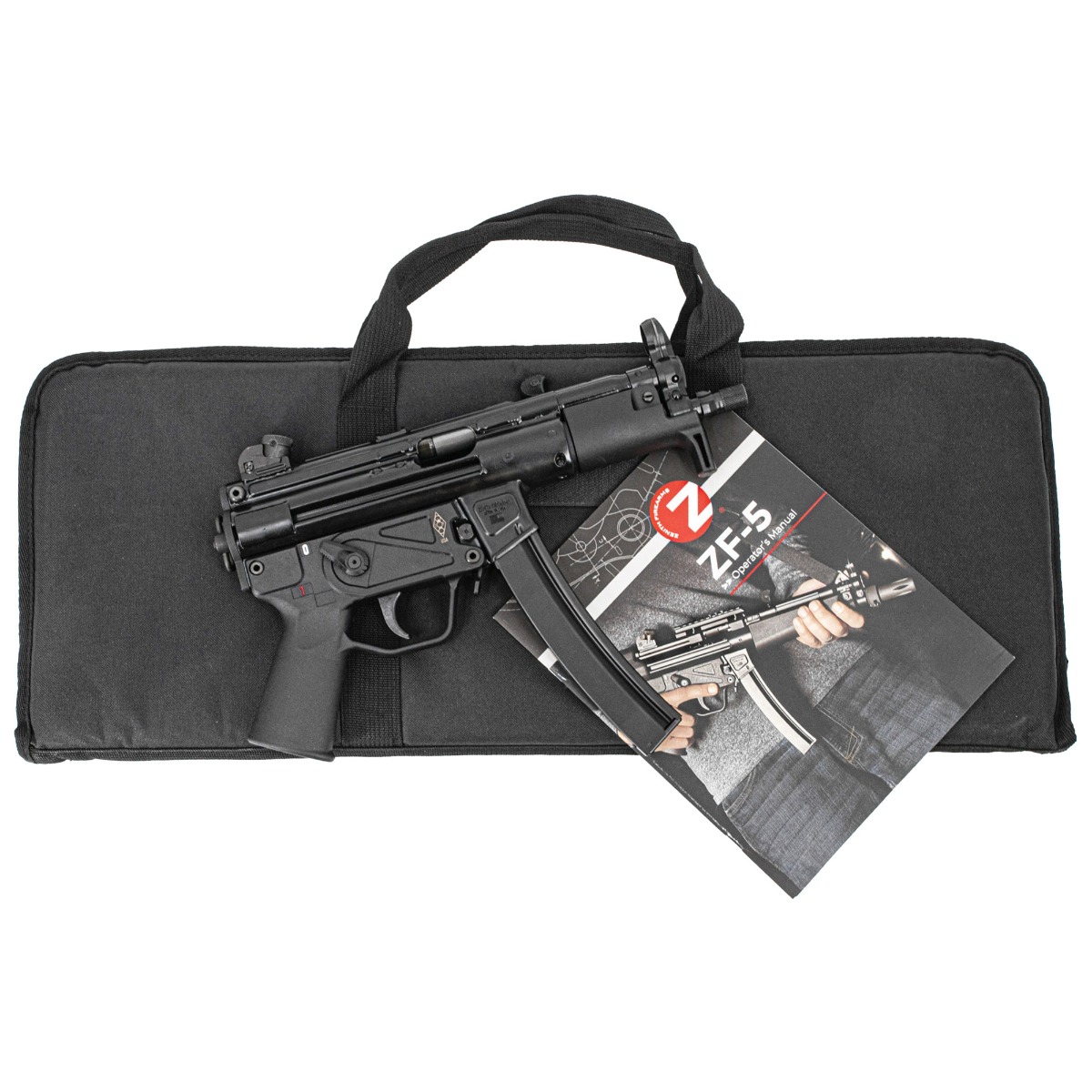 Zenith ZF55 9mm 5.8" 30rd Pistol, Black - ZF5P01MAG9BK