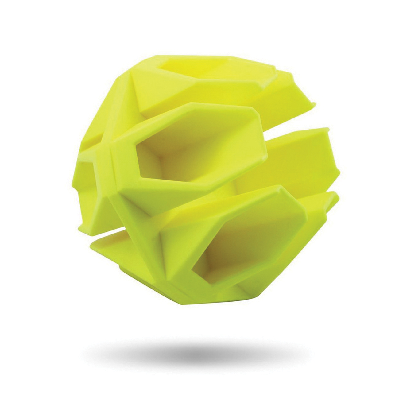 Birchwood Casey Ground Strike Hex 6" Target Ball, Yellow - 48026