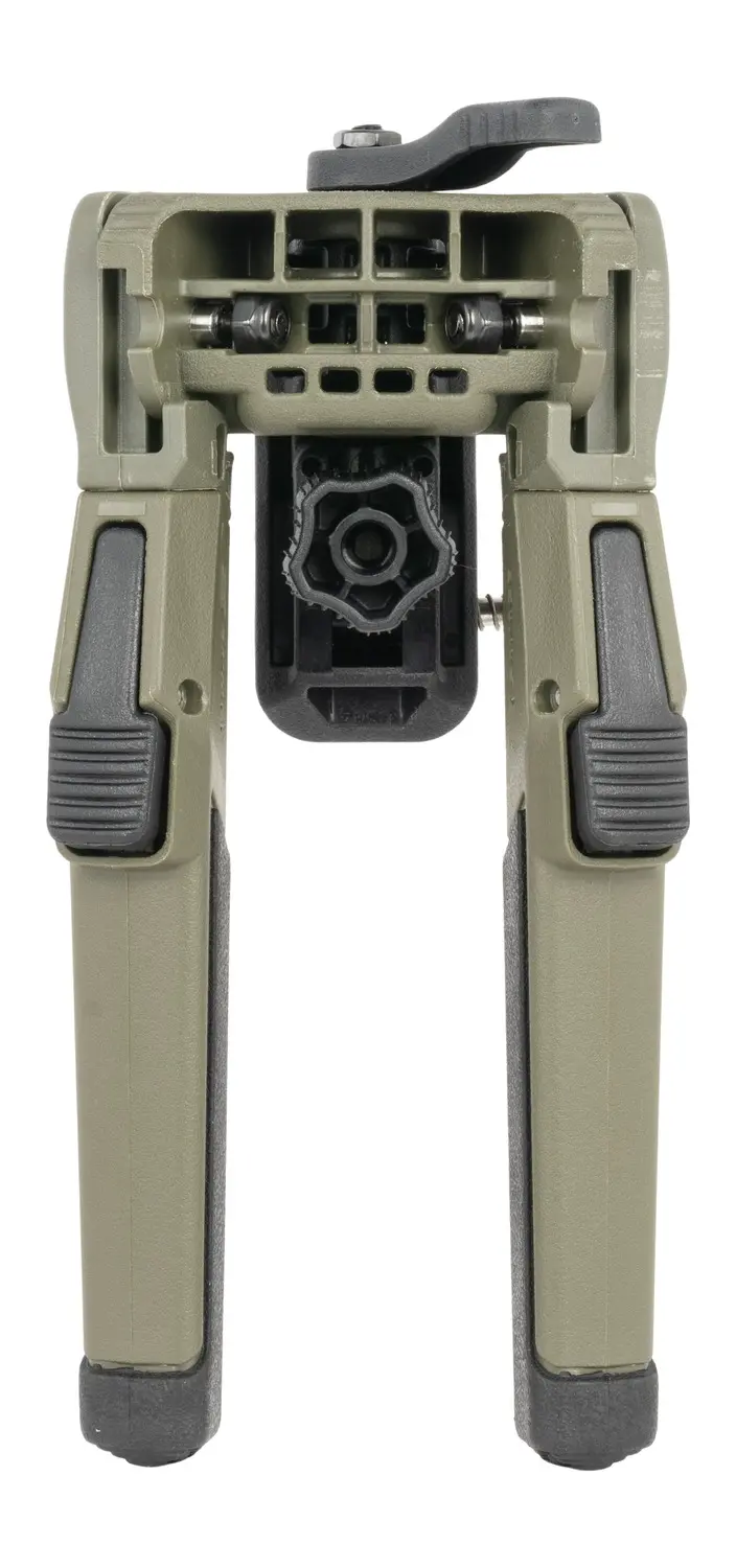 Savage Arms 56451 Sling Swivel Bipod 7.20"-10" High Green Polymer