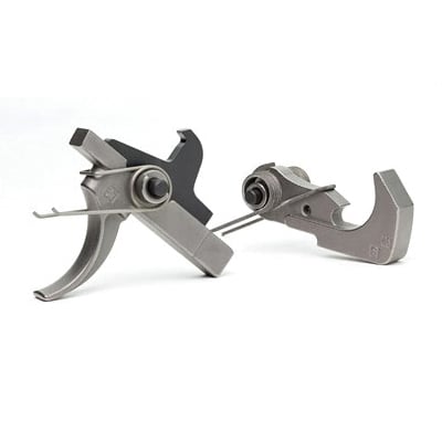 Bravo Company Teflon Trigger Assembly Fits AR-15, Polished Nickel Finish - BCM-PNT-TA1