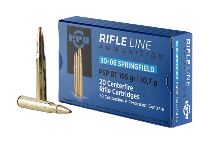 Prvi Partizan .30-06 Springfield PSP BT 165gr 20 Rounds Ammunition - PP30062