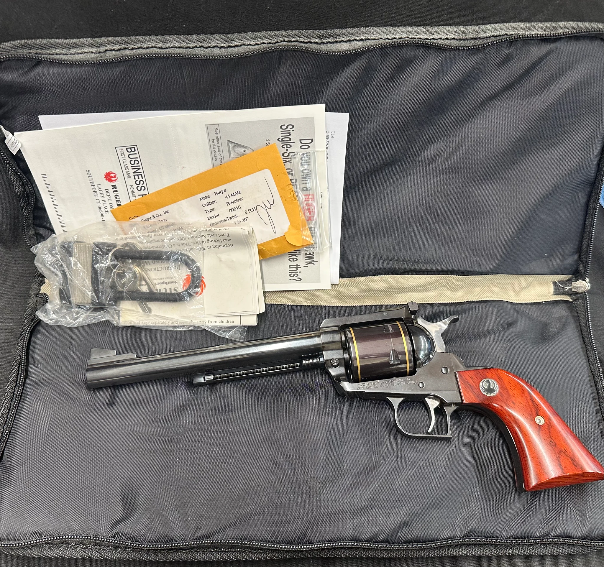 RUGER NEW MODEL SUPER BLACKHAWK 50th Anniversary (Used)