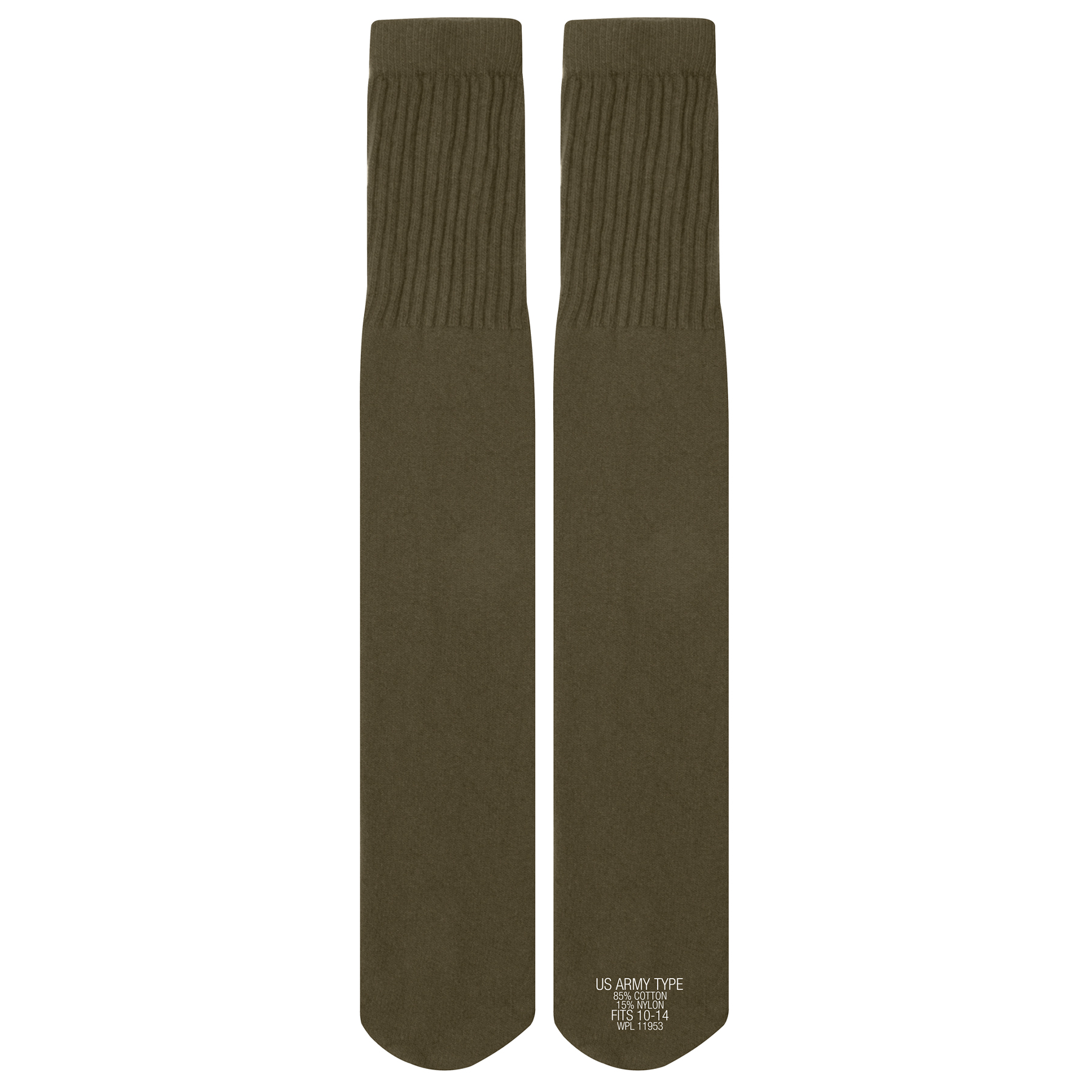 Rothco G.I. Style Tube Socks - Olive Drab