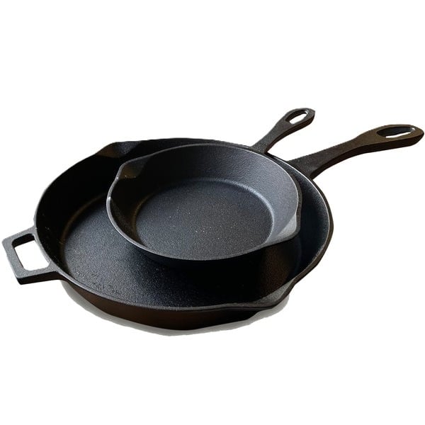 Bayou Classic 2-pc Skillet Set, 8-in/12-in