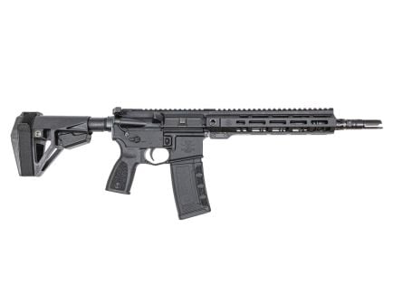 PSA Sabre-15 Forged 11.5" 5.56 Pistol w/Rifle Speed Gas Block and SBA-5 Brace, Black