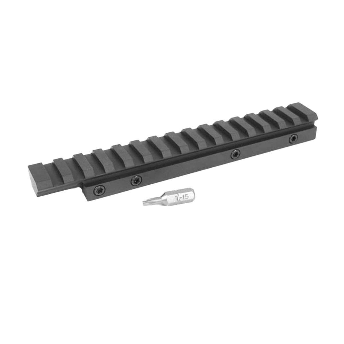 EGW Heavy Duty 1-Piece Picatinny Rail 7075-T6 Aircraft Grade Aluminum Alloy Fits CZ 457