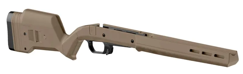 Magpul MAG1069-FDE-LT Hunter 110 Stock Fixed with Aluminum Bedding Adj Comb Flat Dark Earth Synthetic Savage 110 Short Action Left Hand