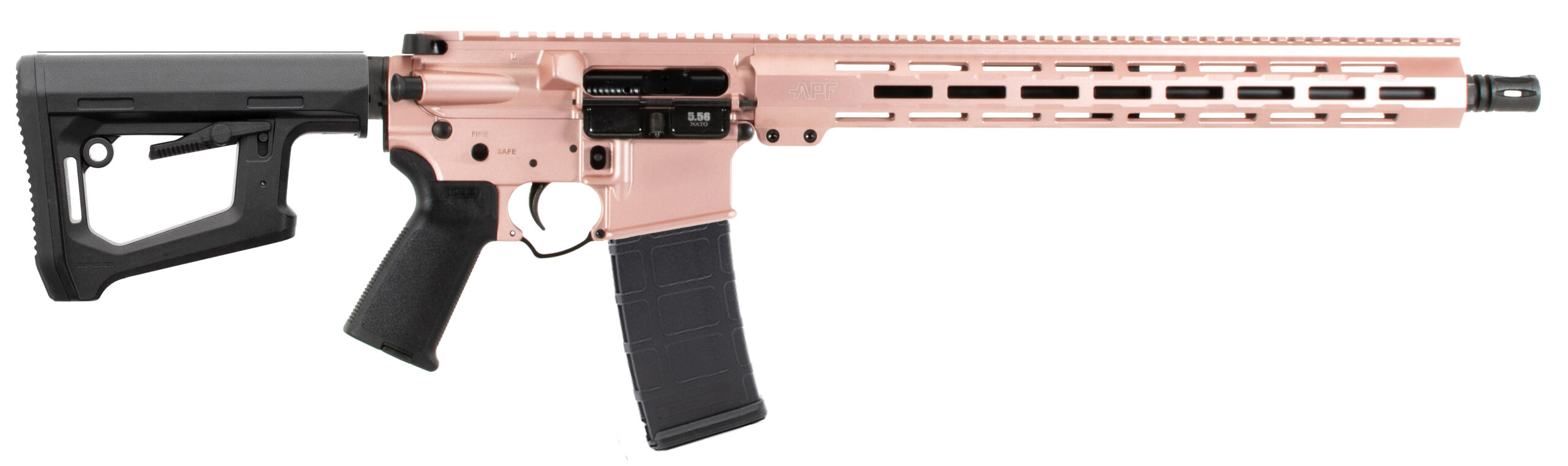 APF 5.56 NATO FURY Rose Gold MLOK Rifle