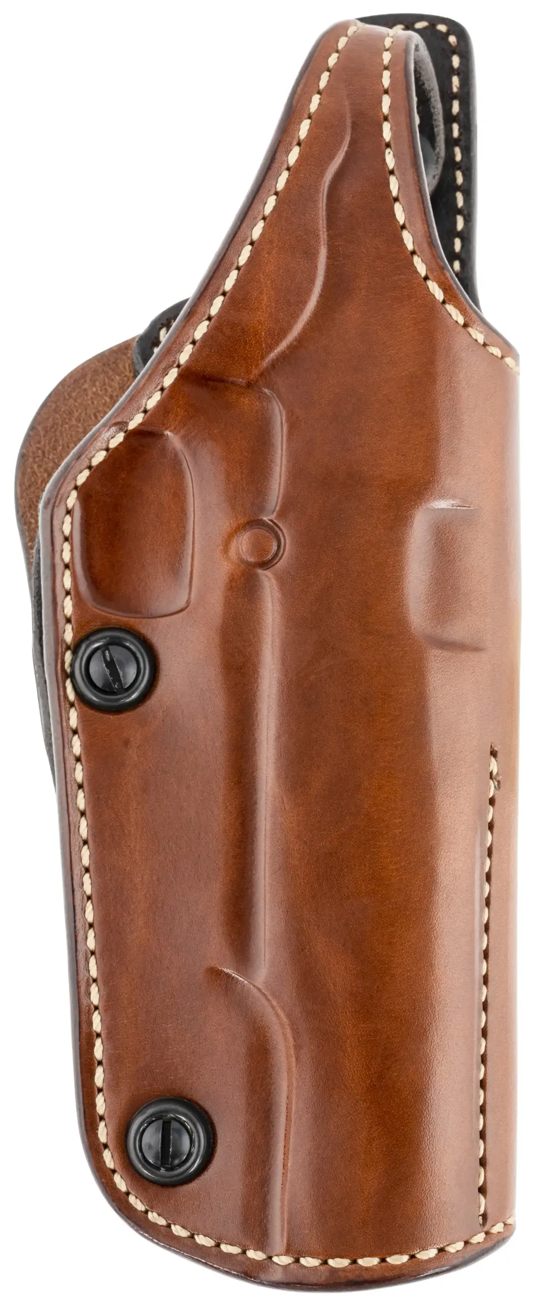 Galco PHX124 Phoenix OWB Tan Leather Belt Slide Fits S N Frame Fits 5" Barrel Right Hand