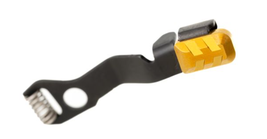 Tyrant Designs - Glock Extended Slide Release Stop G42, 43, 43X, 48 - Gold - TD-GSTOP-48-GOLD