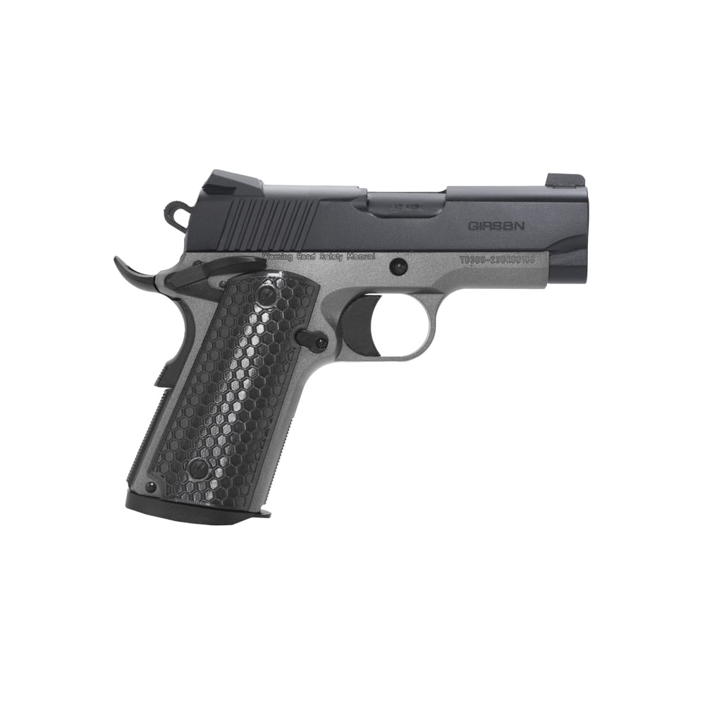 Girsan Untouchable MC1911 .45 ACP Compact 3.40" Handgun 6rds, Stainless - 392052
