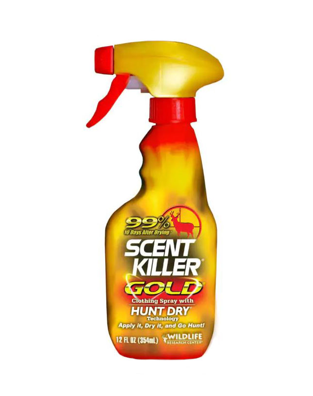 Wildlife Research Scent Killer Gold Hunting Scent, 12 fl oz Trigger Spray Bottle - 1252