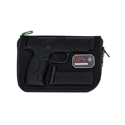 G-Outdoors Soft Pistol Case, Black - GPS-912PC