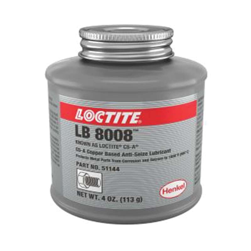 Loctite LB 8008 C5-A Anti-Seize Lubricant, 4 oz Tube Copper