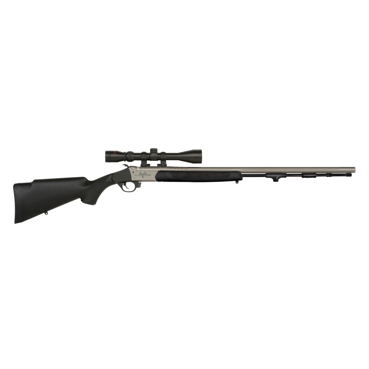 Traditions Pursuit XT .50 Cal Break Action Rifle in Black - High-Efficiency Performance for Serious Hunters - R5-74110440
