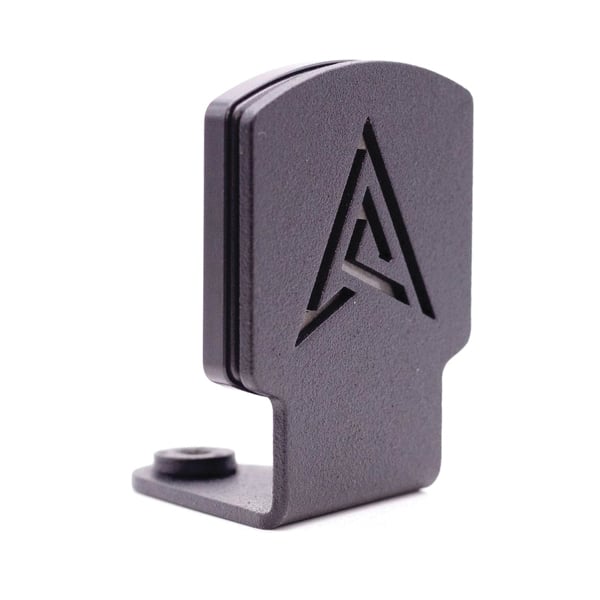 Painted Arrow 1" x 2" x 3" Magnetic Smartphone Tripod Head, Black