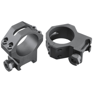 Weaver 4-Hole Tactical Picatinny Aluminum Scope Rings 30mm High Matte