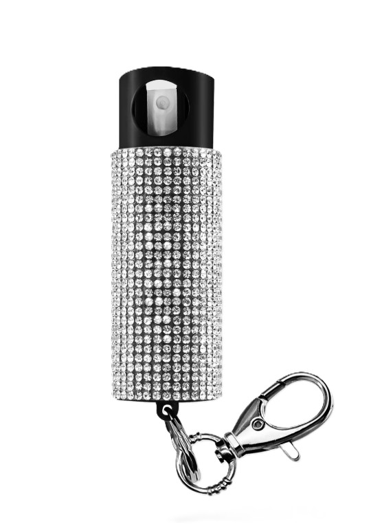 Guard Dog Bling It On Pepper spray , White  - PS-GDBO-WT