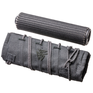 Burn Proof Gear Suppressor Cover Heavy 8.5 x 1.5 Black