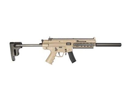 ATI GSG-16 Carbine Semi Automatic 10 Round .22 LR Rifle W/ Faux Suppressor, FDE - GERGGSG1610T