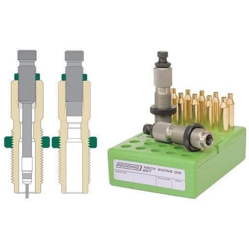 Redding Series A Full Length Die Set for Bottleneck Cases .375 H Mag