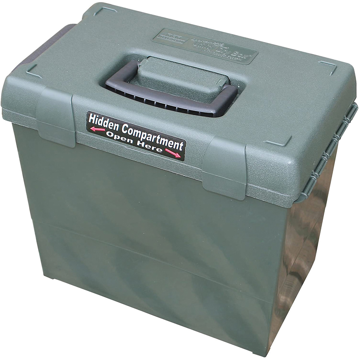 MTM Case Gard Sportsmen's Plus 15" x 8.80" x 13" O-Ring Sealed Utility Dry Box, Forest Green