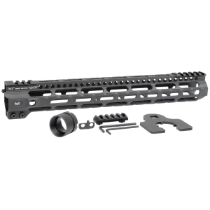Midwest Industries MICRLW14 Combat Lightweight AR-15 Black Hardcoat Anodized Aluminum/Polymer 14 Picatinny/M-LOK