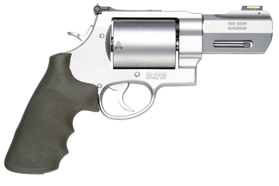 S&W 460XVR PERFORMANCE CENTER – 460SW 3 1/2″ ADJ. SS RUBBER - No Credit Card Fees - Free Shipping