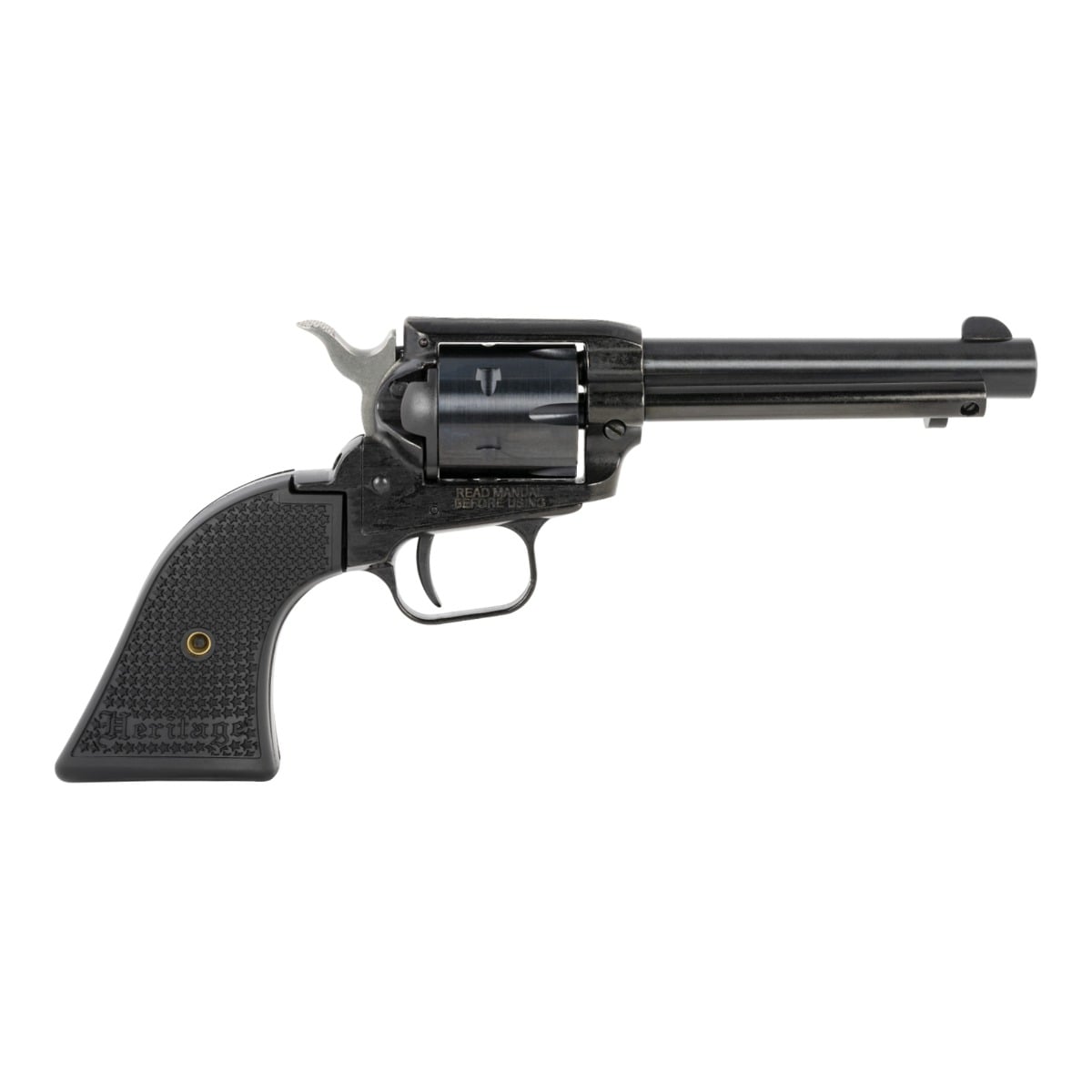 Heritage Rough Rider .22LR Revolver 4.75" 6rd, Black - RR22B4PG