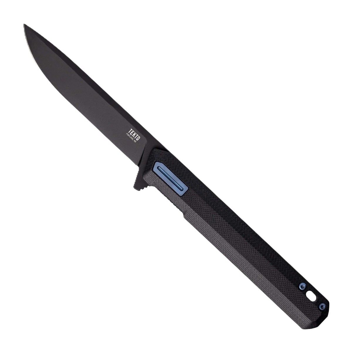 Tekto Knives F2 Bravo Folding Knife, Black