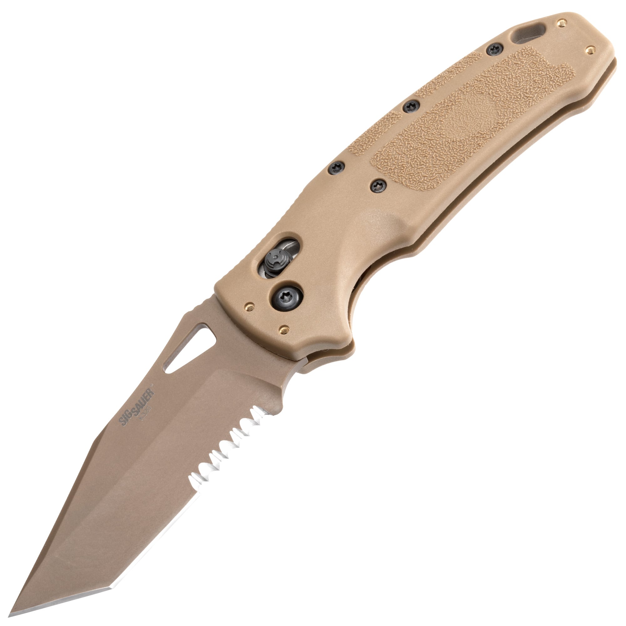 Hogue K320 M17, Folding Knife, Tanto Point, 3.5", PVD Coyote Tan Finish