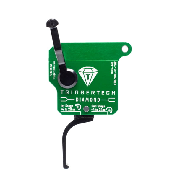 Triggertech Remington 700 Two-Stage Diamond Trigger Flat Black